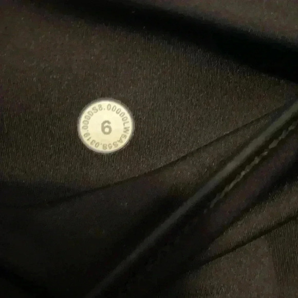 Lululemon Fast & Free Crop Black - Picture 6 of 11